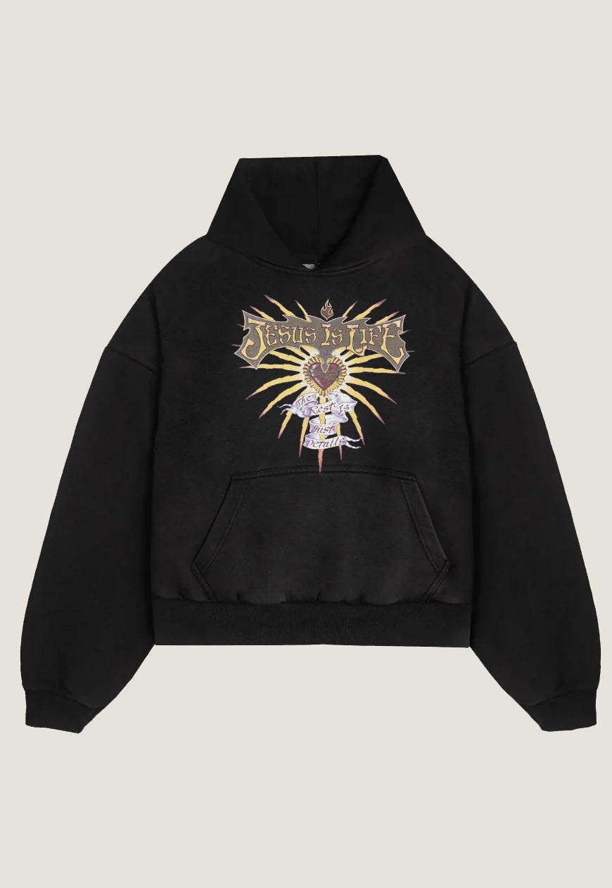 "JESUS IS LIFE" HOODIE