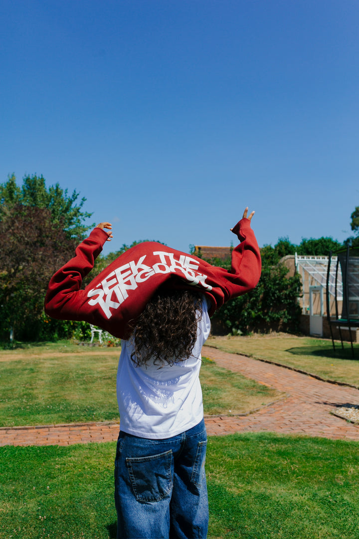 "SEEK THE KINGDOM" CHERRY