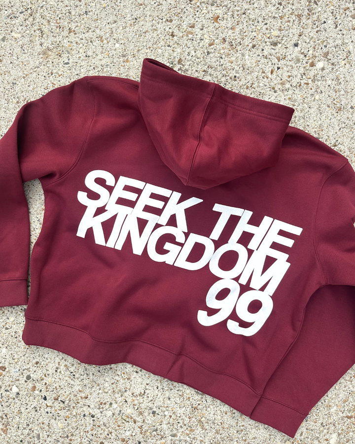 "SEEK THE KINGDOM" CHERRY