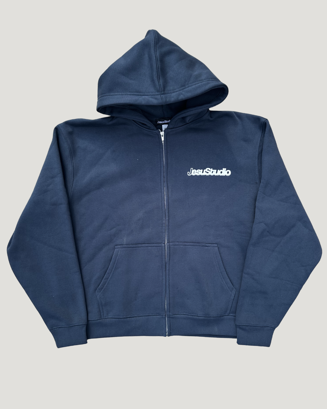 "SEEK THE KINGDOM" ZIP PETROL BLUE
