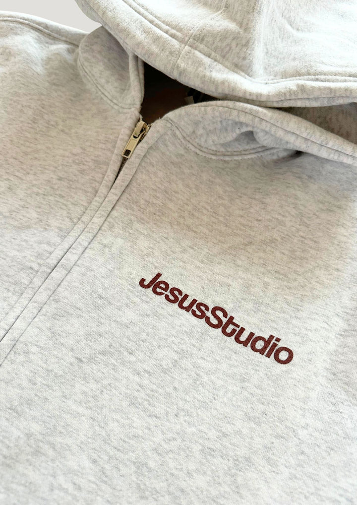 "GLORY TO GOD" ZIP HOODIE