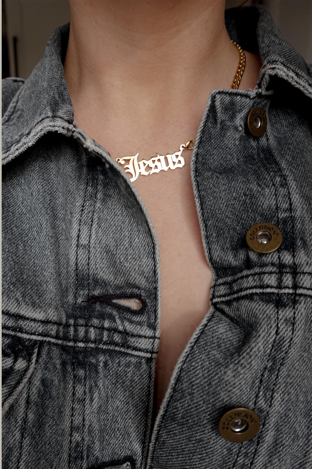"JESUS" necklace